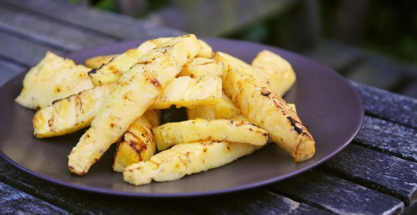 Gegrilde Ananas Van De BBQ Gezond BBQ Recept Voedzaam Snel