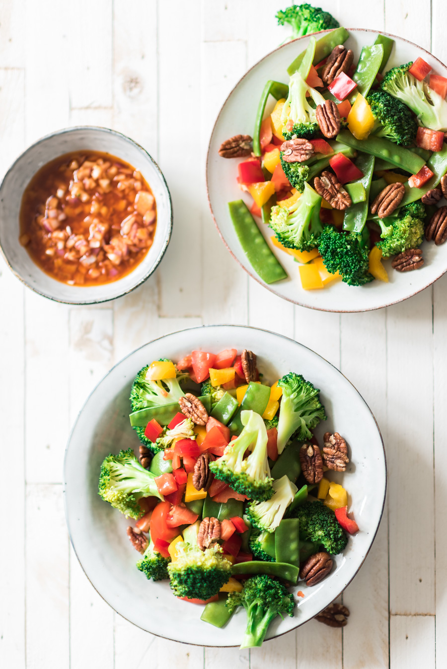 Weglaten Schrijf op Huidige Salade met groente-Voedzaam & Snel